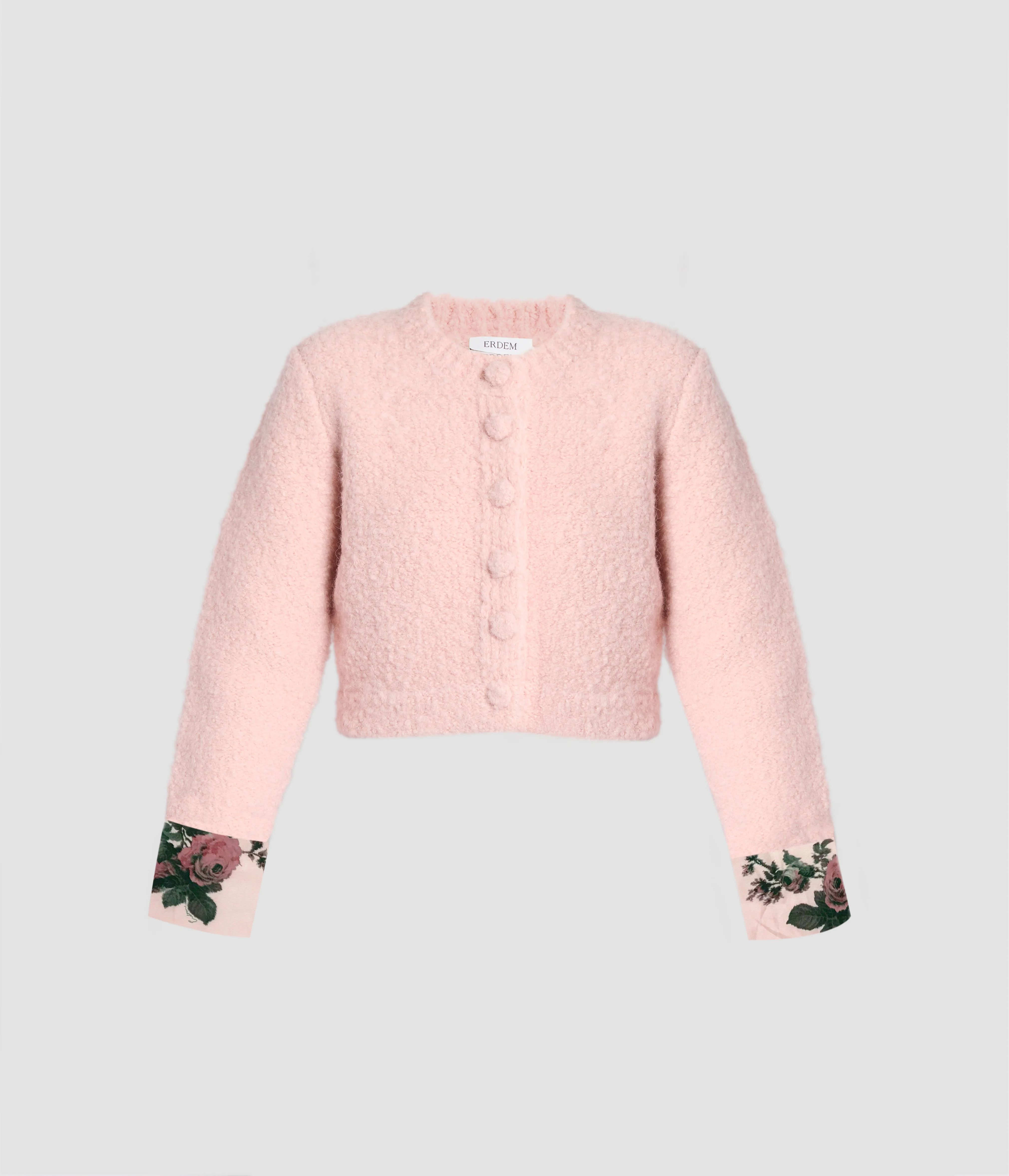 Boucle Alpaca Cardigan