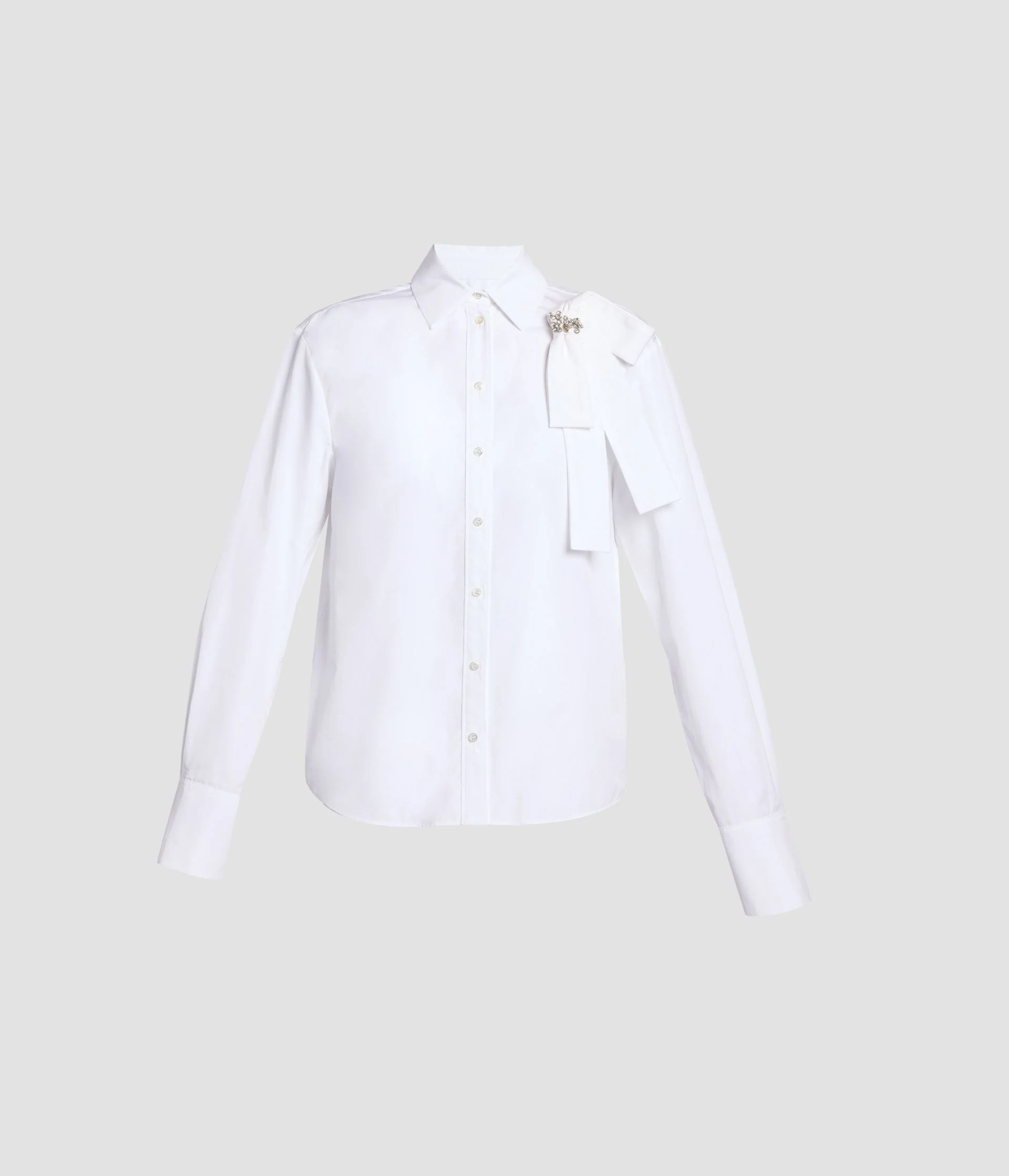 Cotton Poplin Long Sleeve Shirt