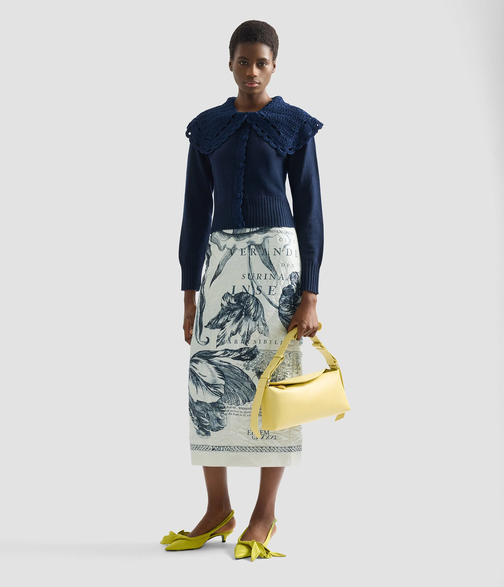 Crew Neck Cardigan - Image 2