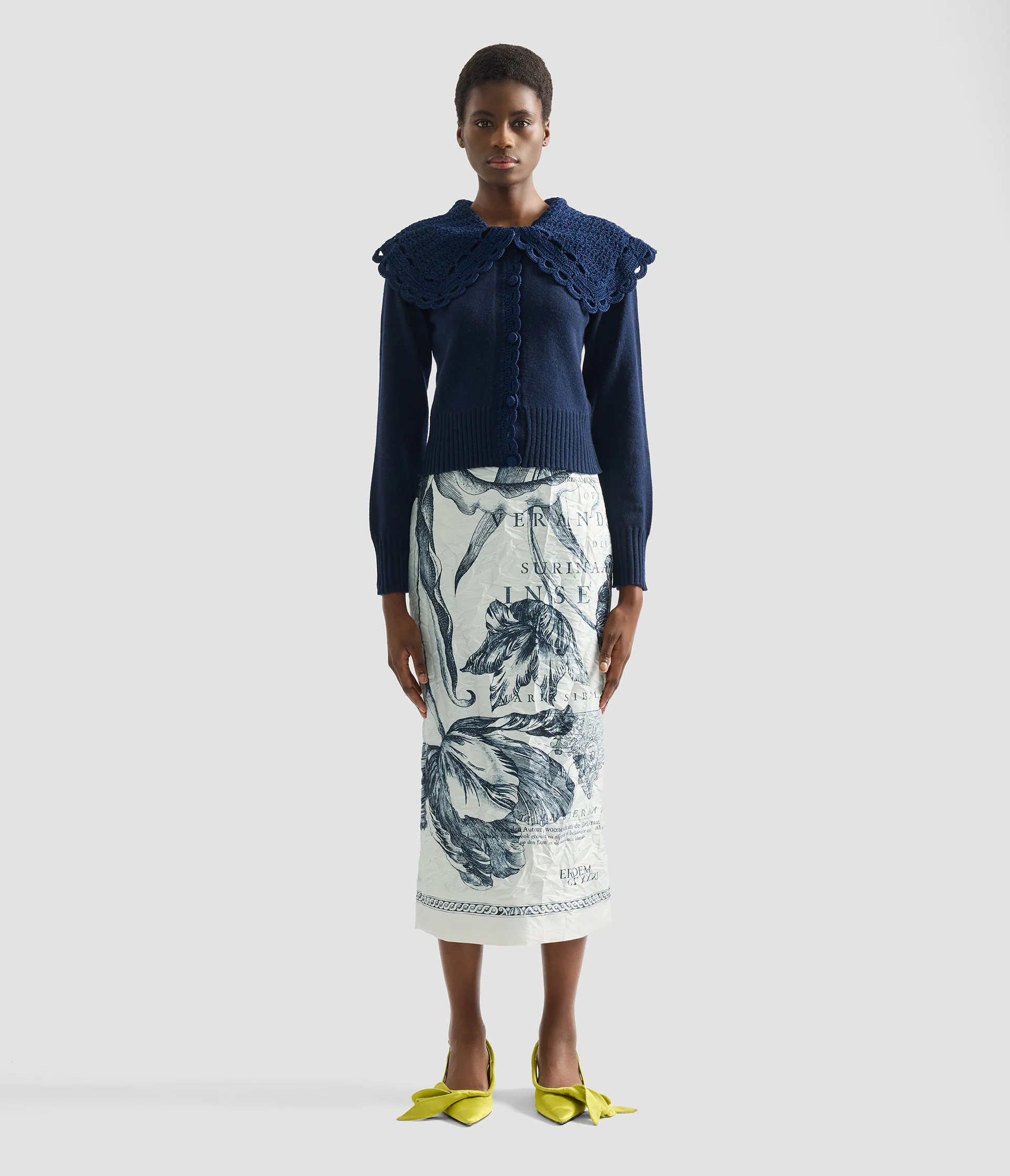Crew Neck Cardigan - Image 4