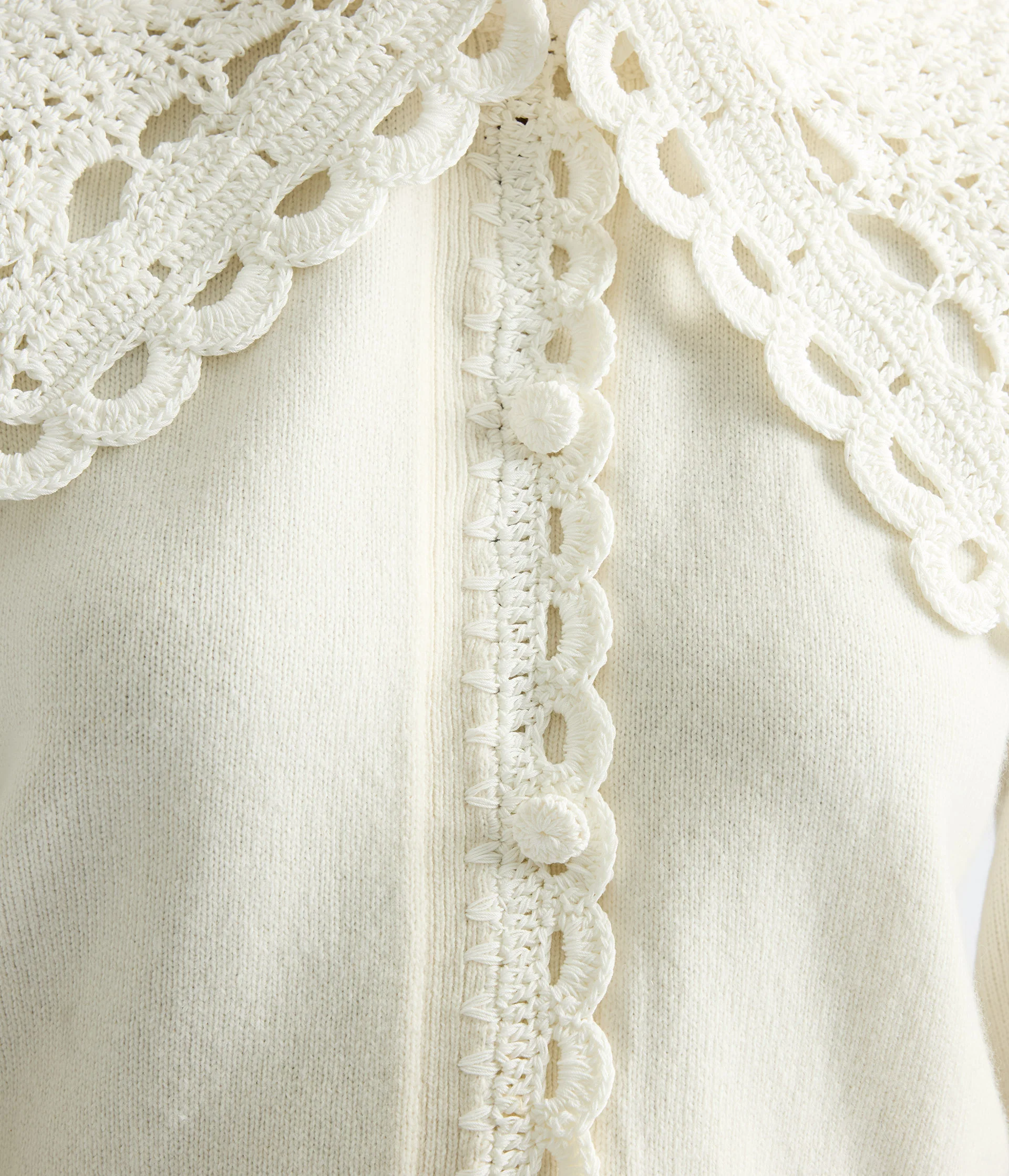 Crew Neck Cardigan - Image 5