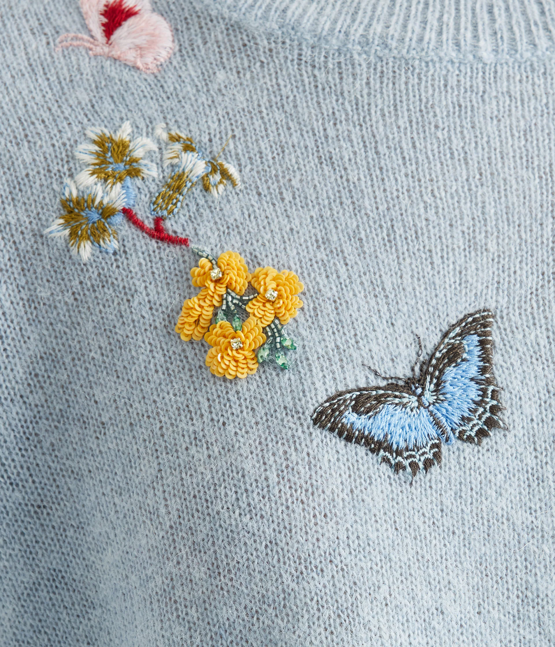 Embellished Crew Neck Jumper - Image 6