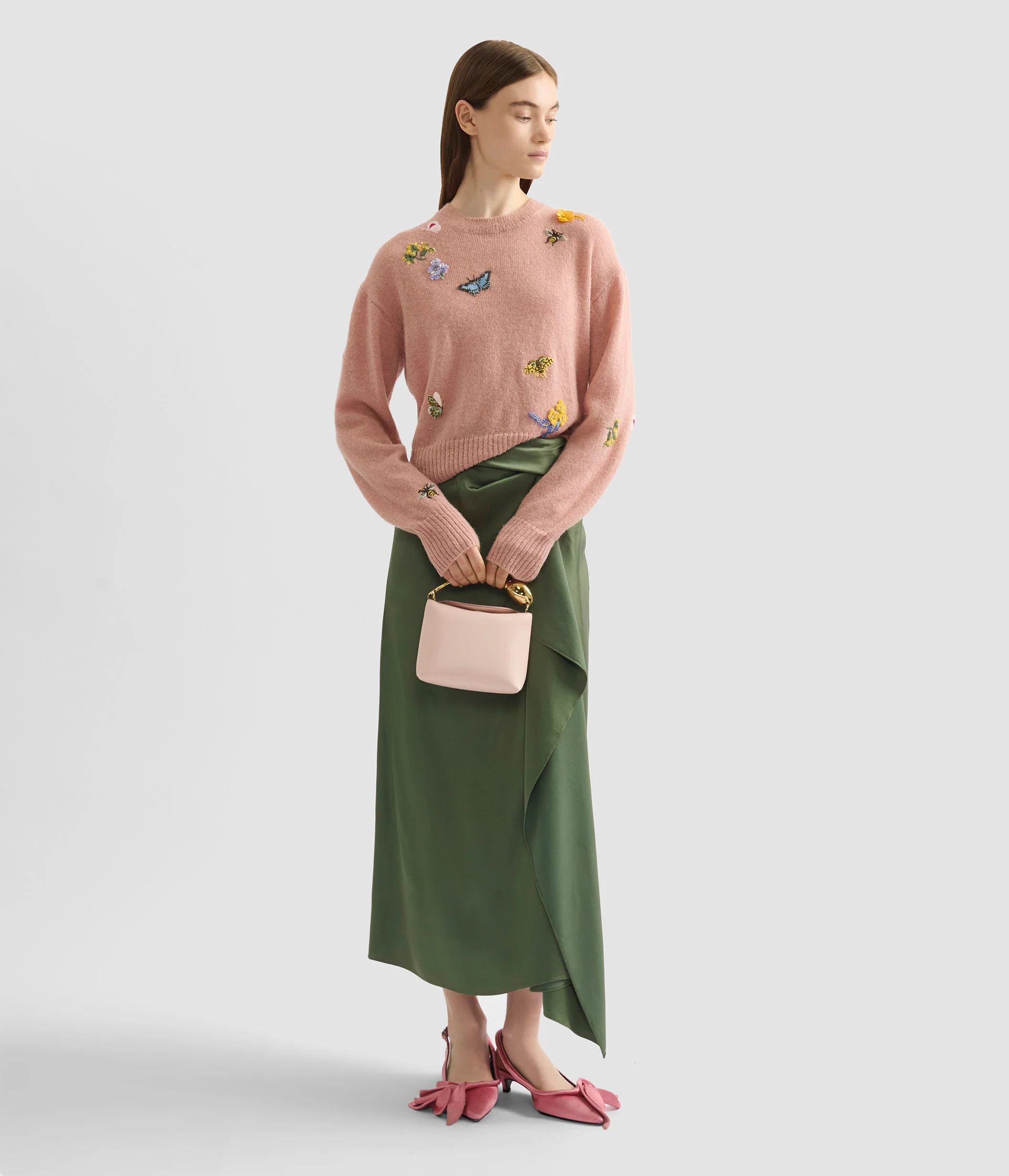 Embellished Crew Neck Jumper - Image 2