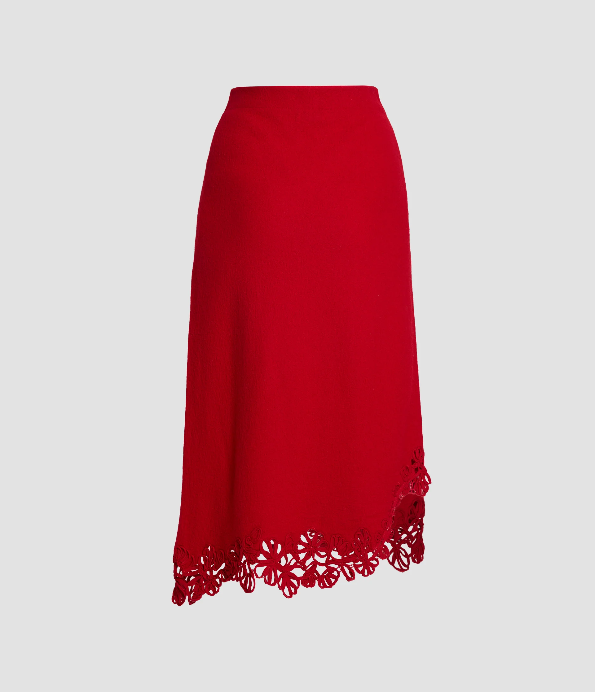 Cutout Midi Knit Skirt - Image 3