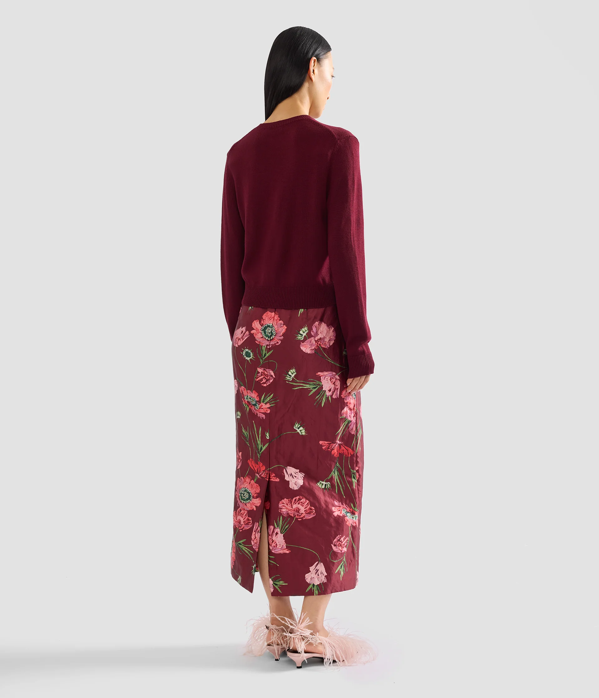 Embellished Merino Wool Cardigan - Image 3