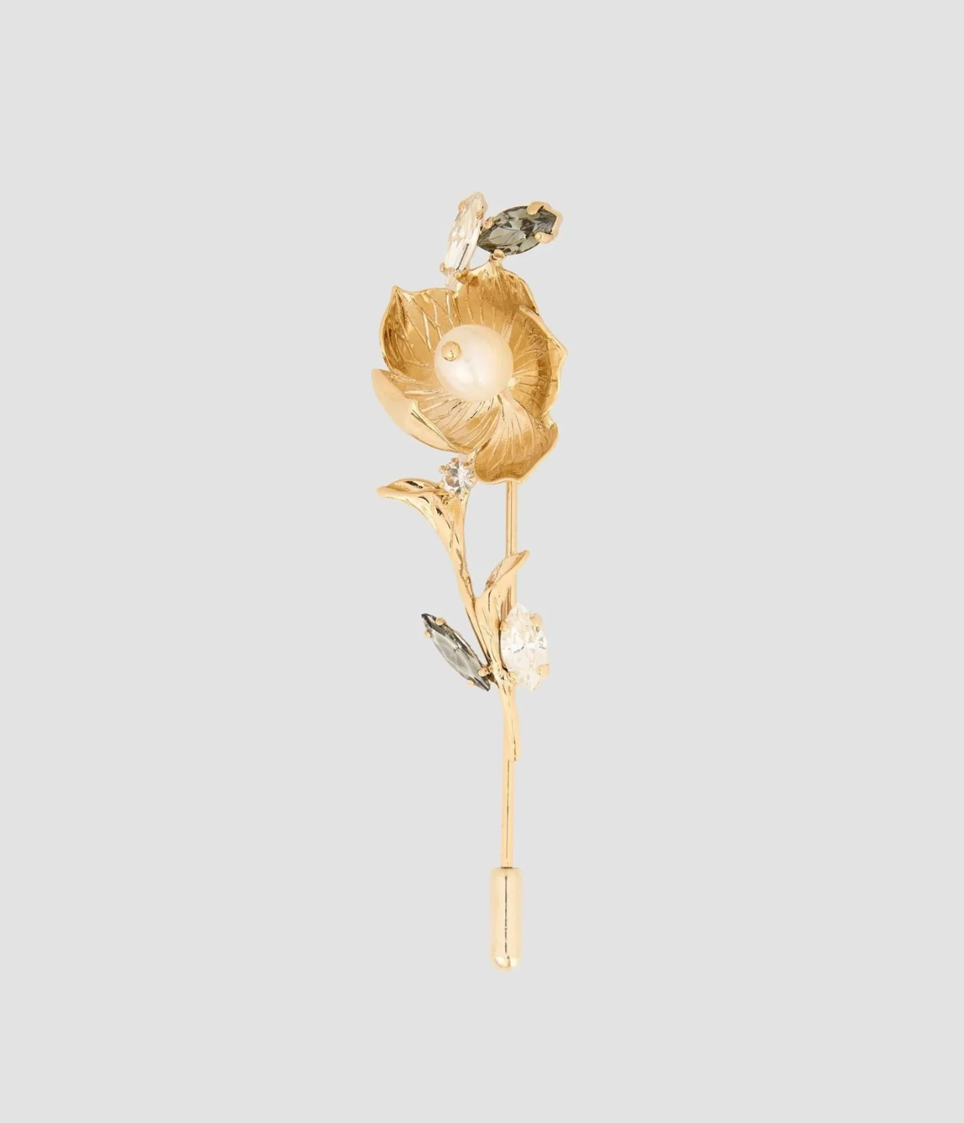 Floral Pearl Brooch