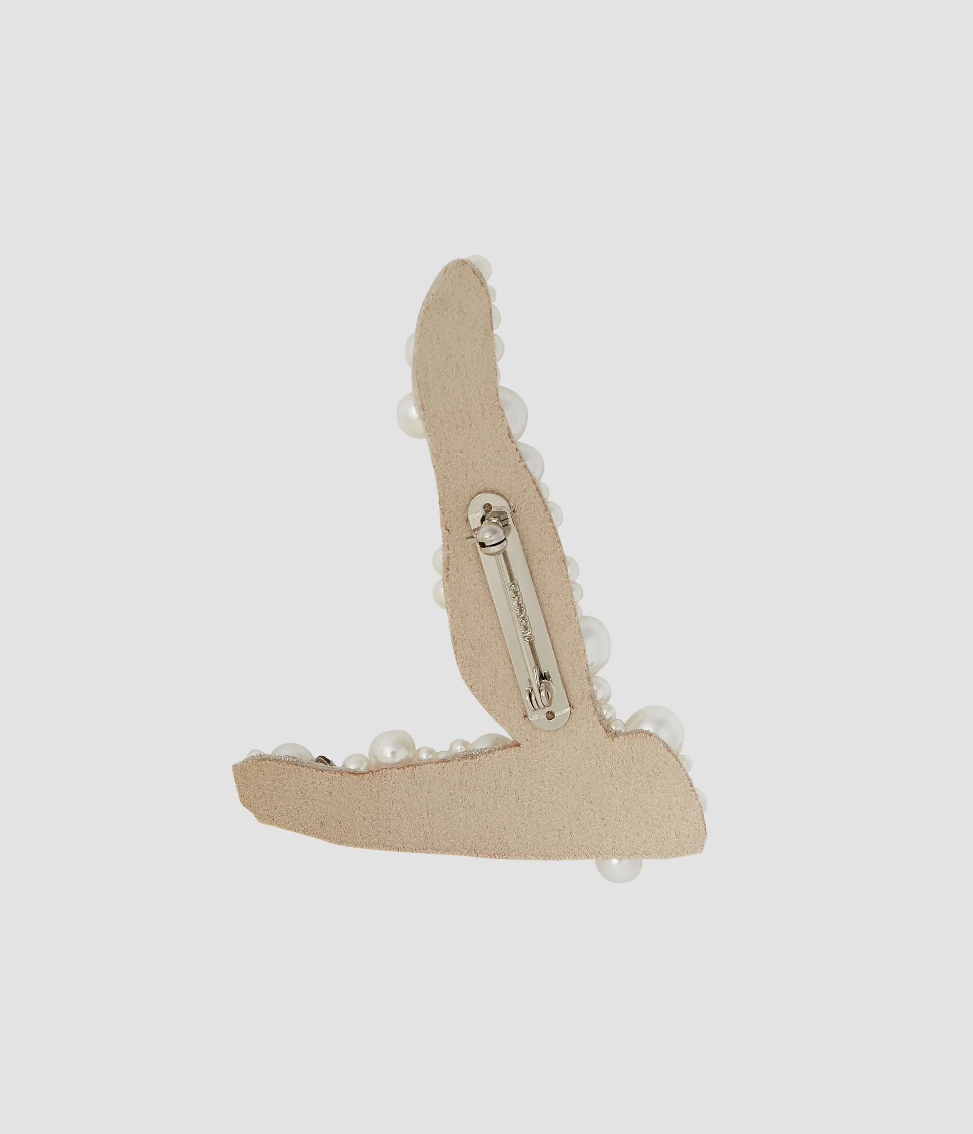 Pearl Alphabet Brooch L - Image 3