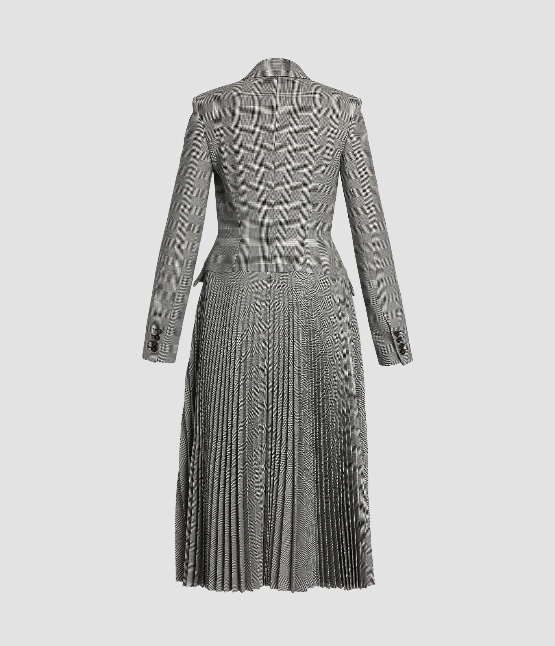 Pleated Tailored Coat - Image 2