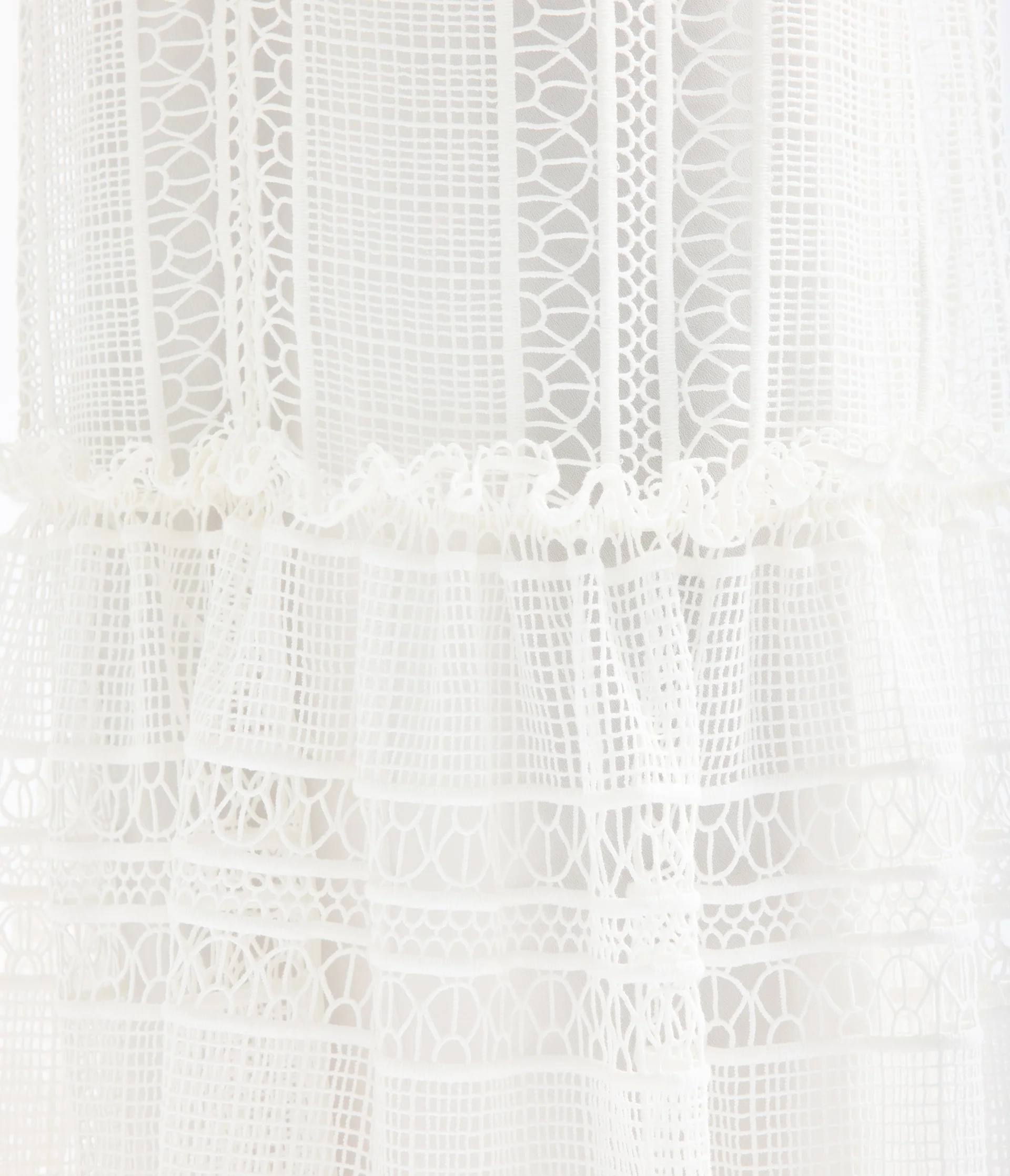 Lace Short Sleeve Gown - Image 5