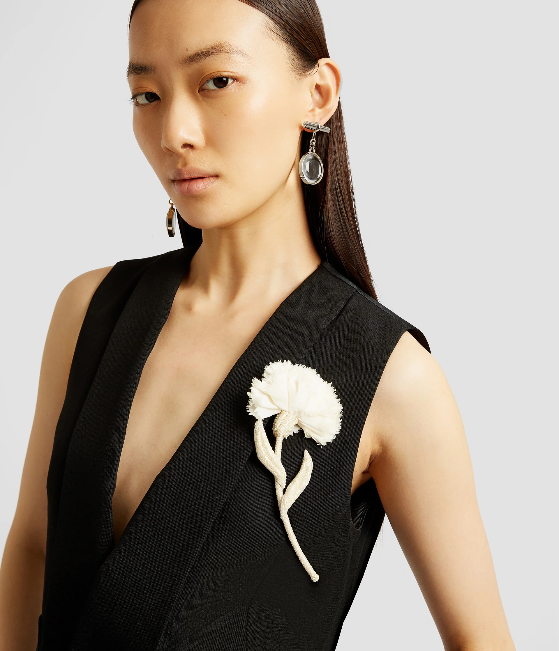 Grain De Poudre Tailored Waistcoat - Image 5