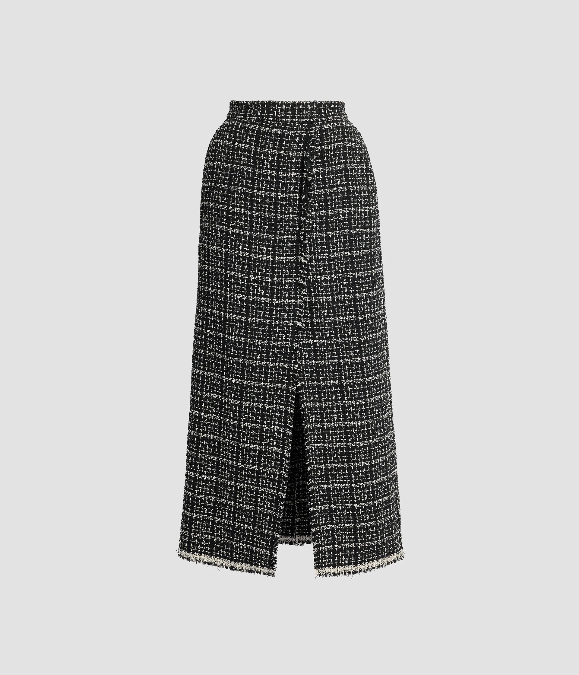 Tweed Midi Pencil Skirt - Image 2